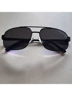 Foster grant prescription rectangular sunglasses color black